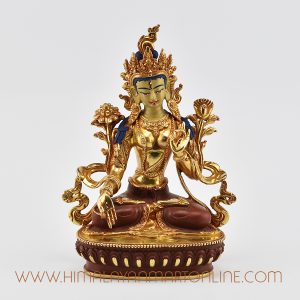 White Tara Copper Statue
