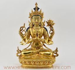 12.5” Chenrezig / Lokeshvara Statue