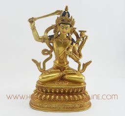 Manjushri Jambiyang Copper Statue
