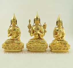 9.5″ Guru Tsongkhapa Statues Set