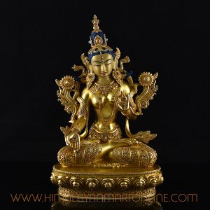 White Tara Dolkar Sculpture