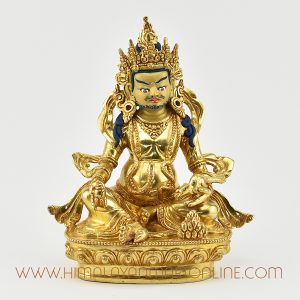 Yellow Dzambhala Statue
