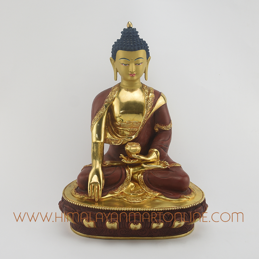 Buddha Shakyamuni Copper Statue
