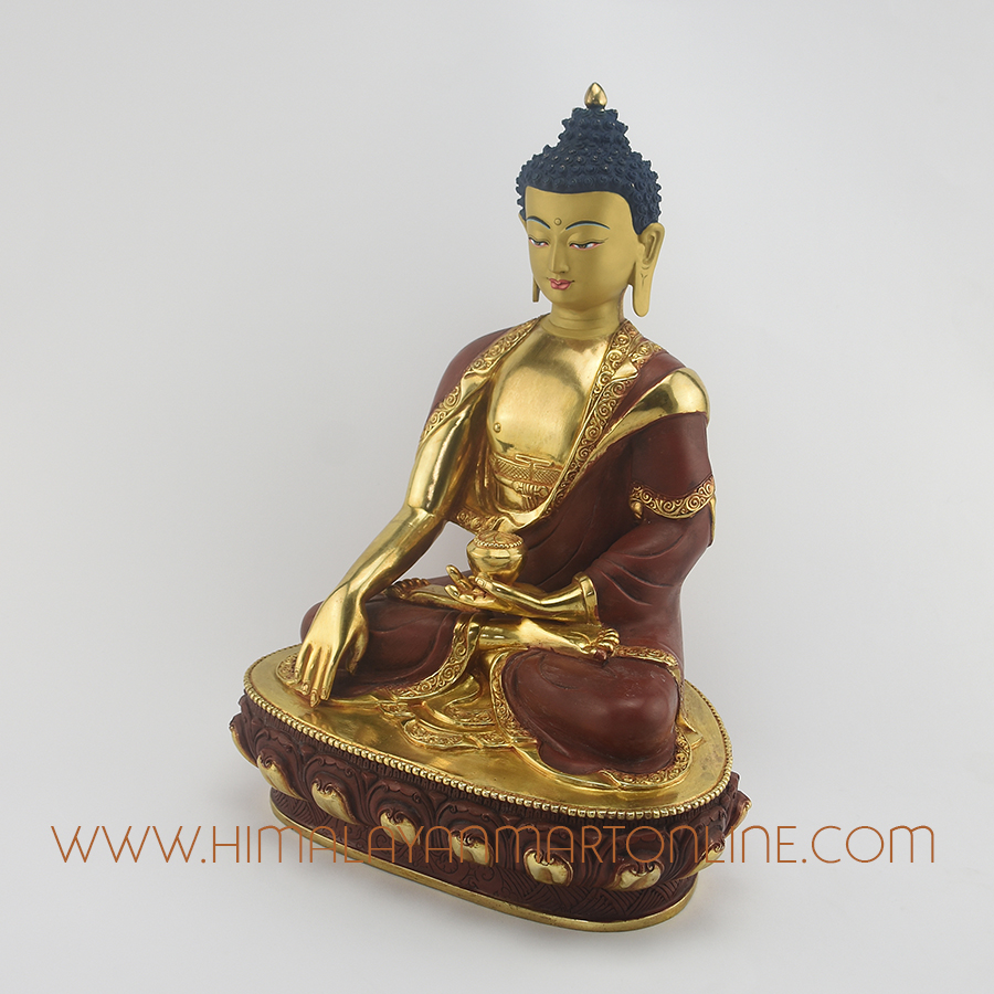 Buddha Shakyamuni Copper Statue