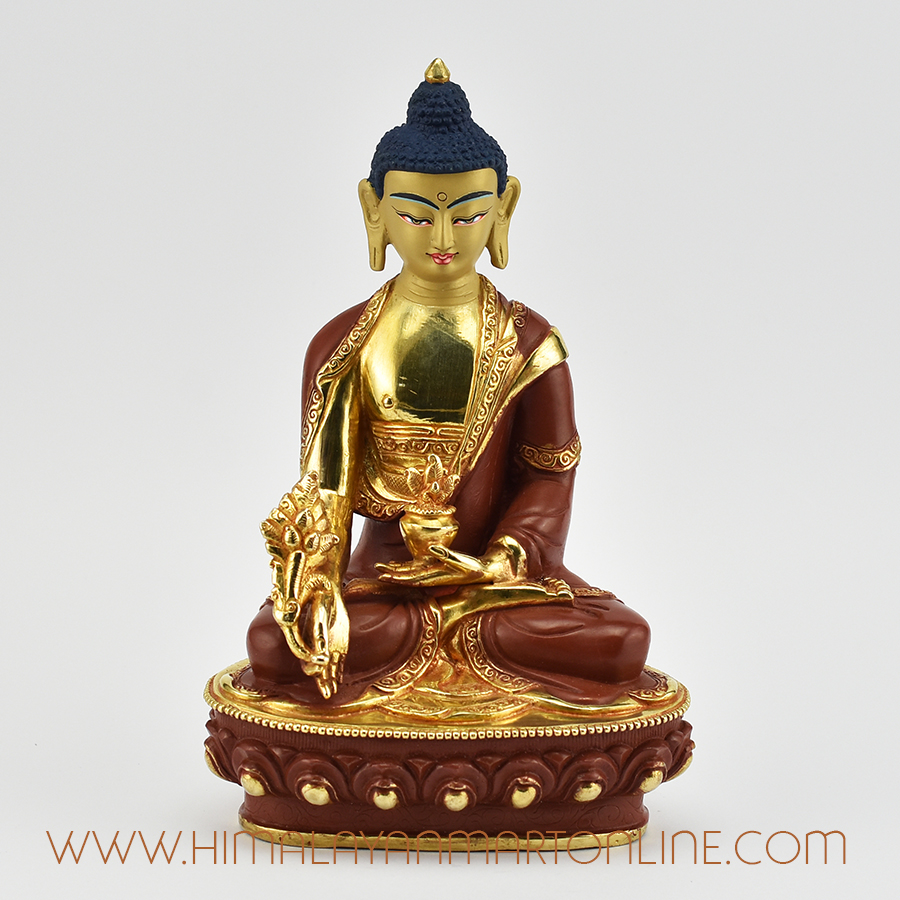 Medicine Buddha Copper Statue