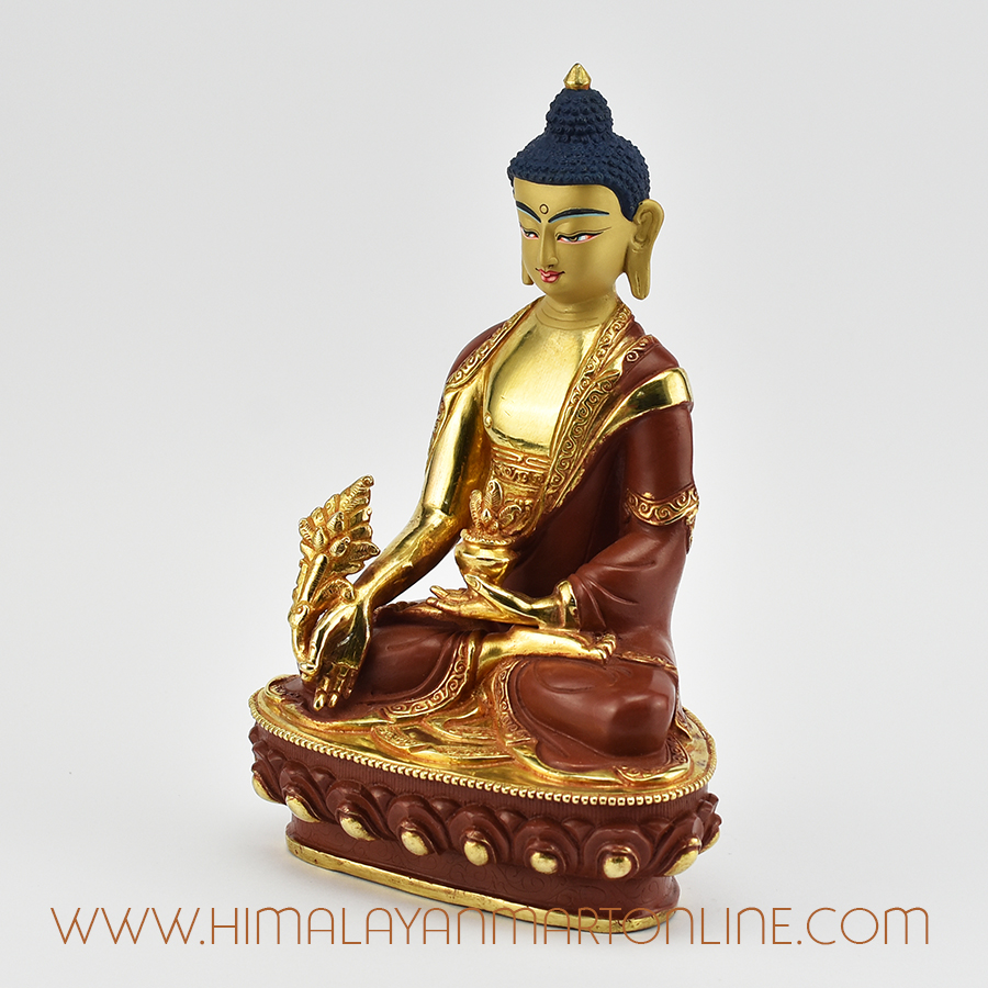 Medicine Buddha Copper Statue