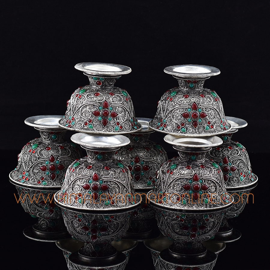 Tibetan Offering Bowls