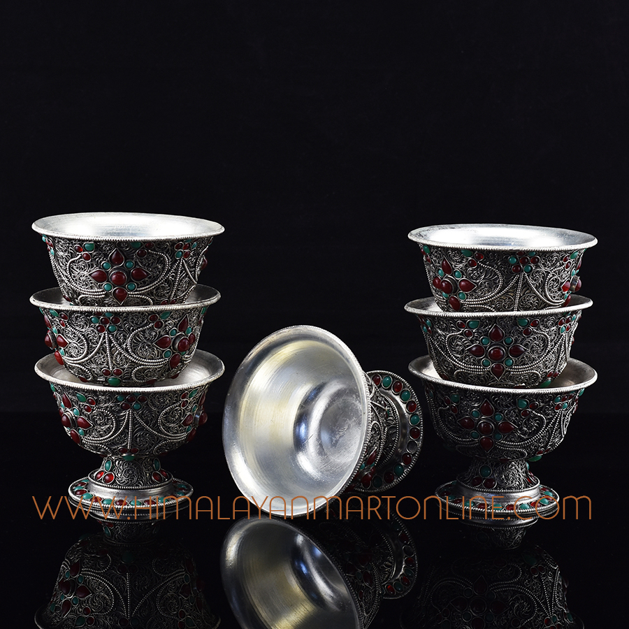 Tibetan Offering Bowls