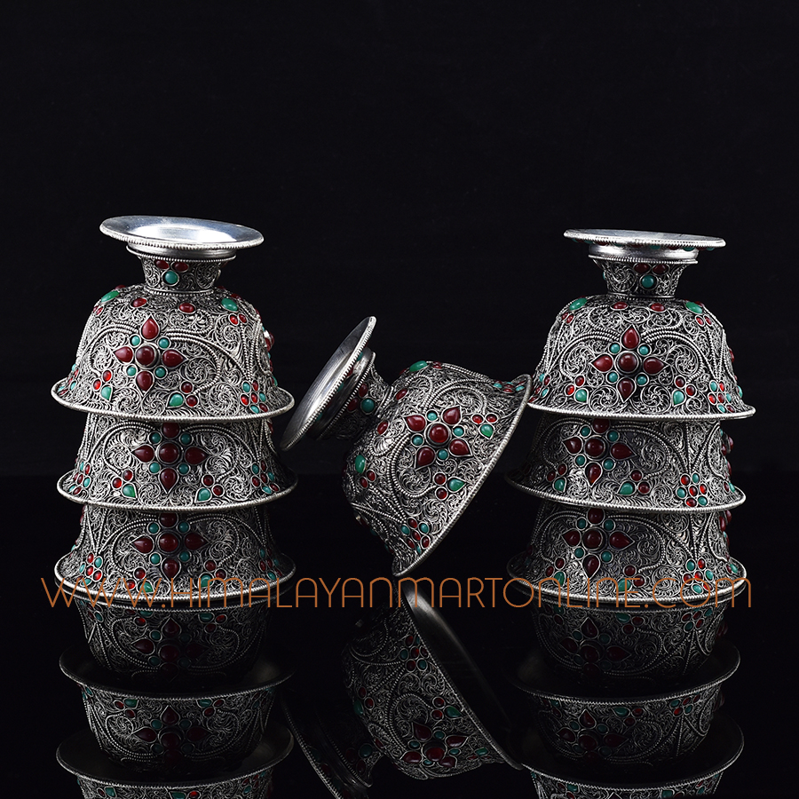 Tibetan Offering Bowls