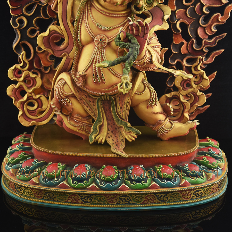 Hand Painted Vajrapani Statue