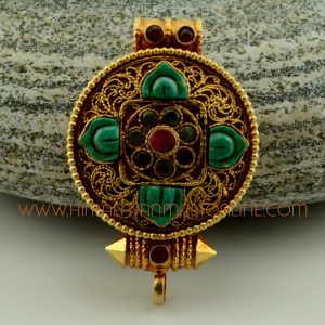 Silver Ghau Ritual Pendant