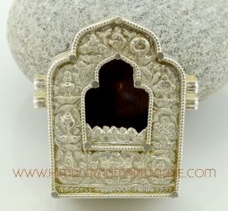 Silver Ghau Ritual Shrine Prayer Box