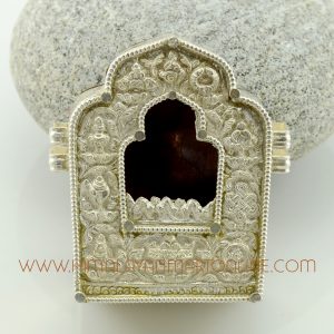 Silver Ghau Ritual Shrine Prayer Box