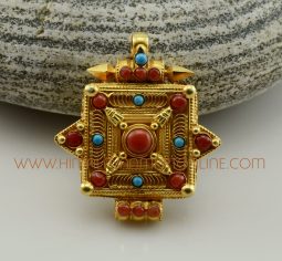 Silver Ghau Ritual Pendant