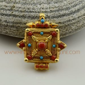 Silver Ghau Ritual Pendant