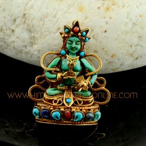 Vajrasattva Silver Ghau Pendant