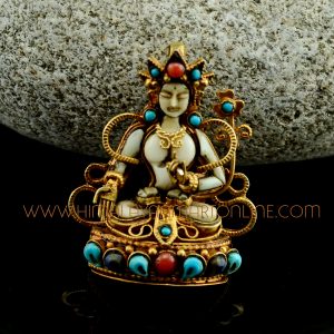 White Tara Silver Ghau Pendant
