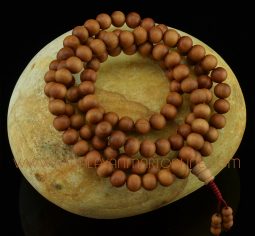 10 mm Aromatic Sandalwood 108 Beads Mala