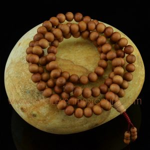 Mahakala, Bone & Bodhi Seed Mala Beads Set - Hindu Prayer