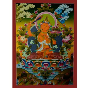 Manjushri Jambiyang Scroll Painting