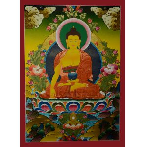 Shakyamuni Buddha Thangka Painting