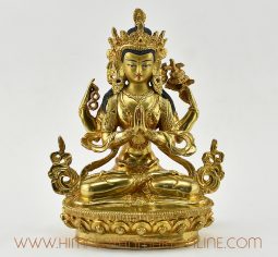 Chenrezig Avalokiteshvara Copper Statue