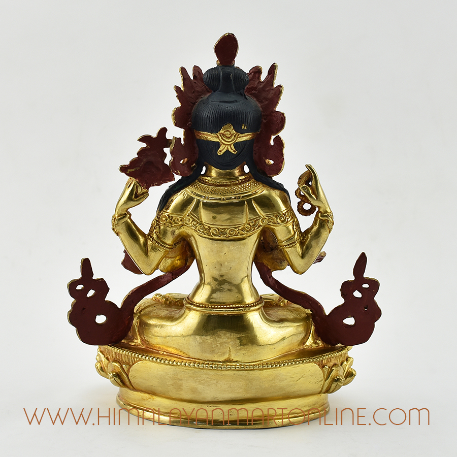 Chenrezig Avalokiteshvara Statue: Chenrezig – 4 Armed Avalokiteshvara