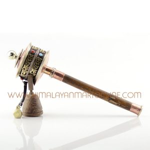 10.5" Hand Held Prayer Wheel