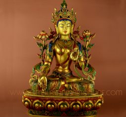 18″ White Tara Statue