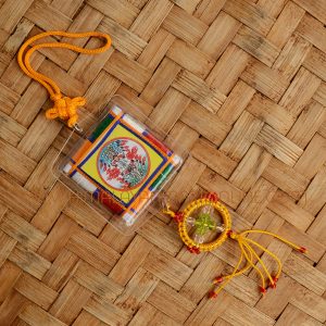 Goh Sung Twin Scorpions Auspicious Protection Door / Car Hanging Amulet