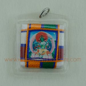 Auspicious Tibetan Green Tara Dolma Sungkhor Protection Butti Amulet