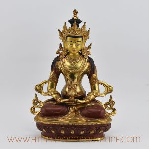 Aparmita Amitayus Tsepame Copper Statue