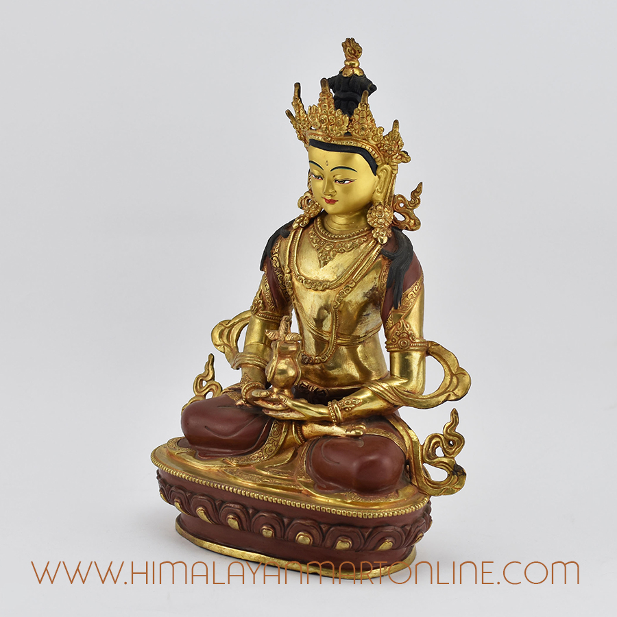 Aparmita Amitayus Tsepame Copper Statue
