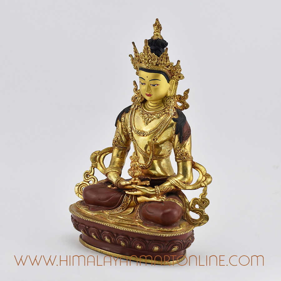 Amitayus Aparmita Tsepame Copper Statues