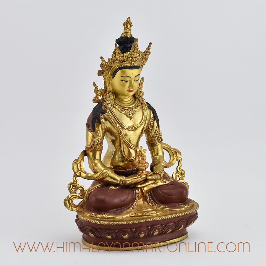 Amitayus Aparmita Tsepame Copper Statues