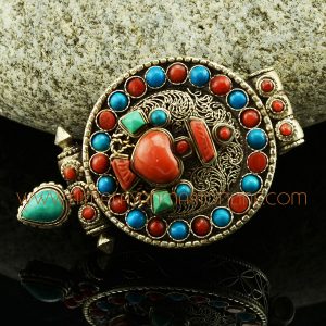 The Treasure Vase Silver Ghau Pendant