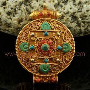 Silver Ghau Ritual Pendant