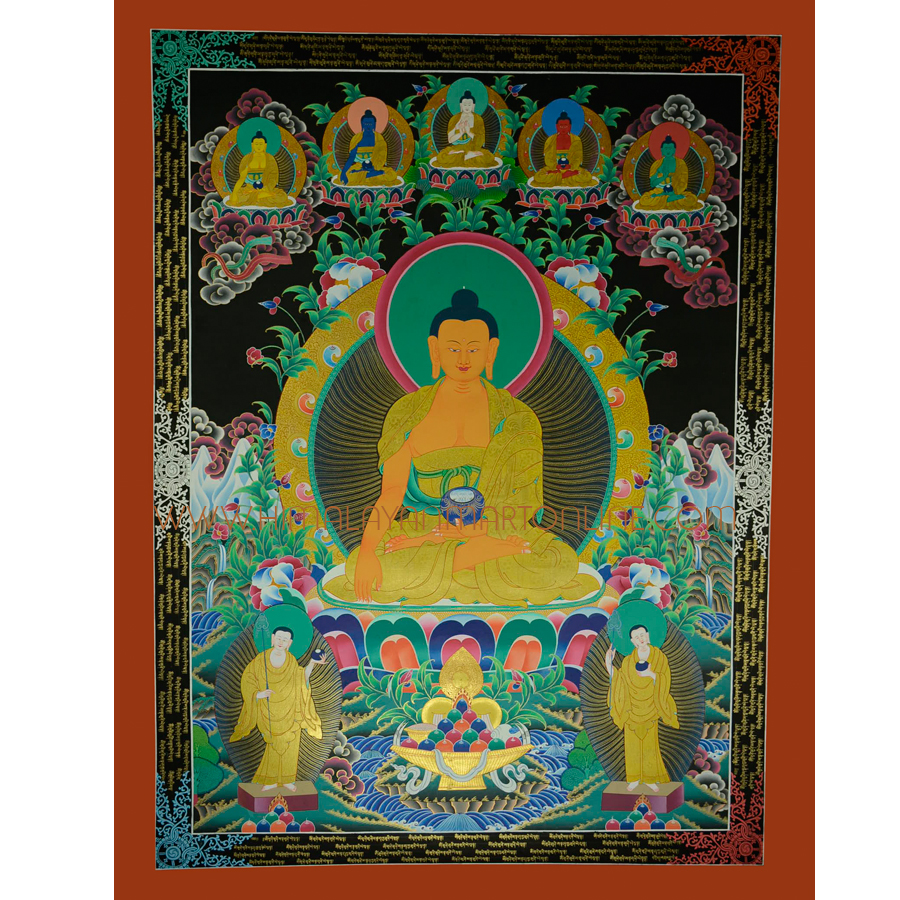 Shakyamuni Buddha Religious Thangka
