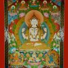 Chenrezig Thangka Painting