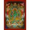 Green Tara Thangka Painting