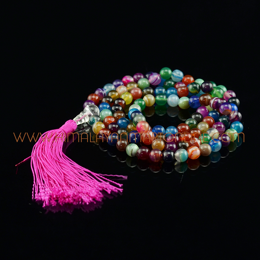 12 mm Om Mani Padme Hum Carved Bodhi Seed 108 Beads Mala