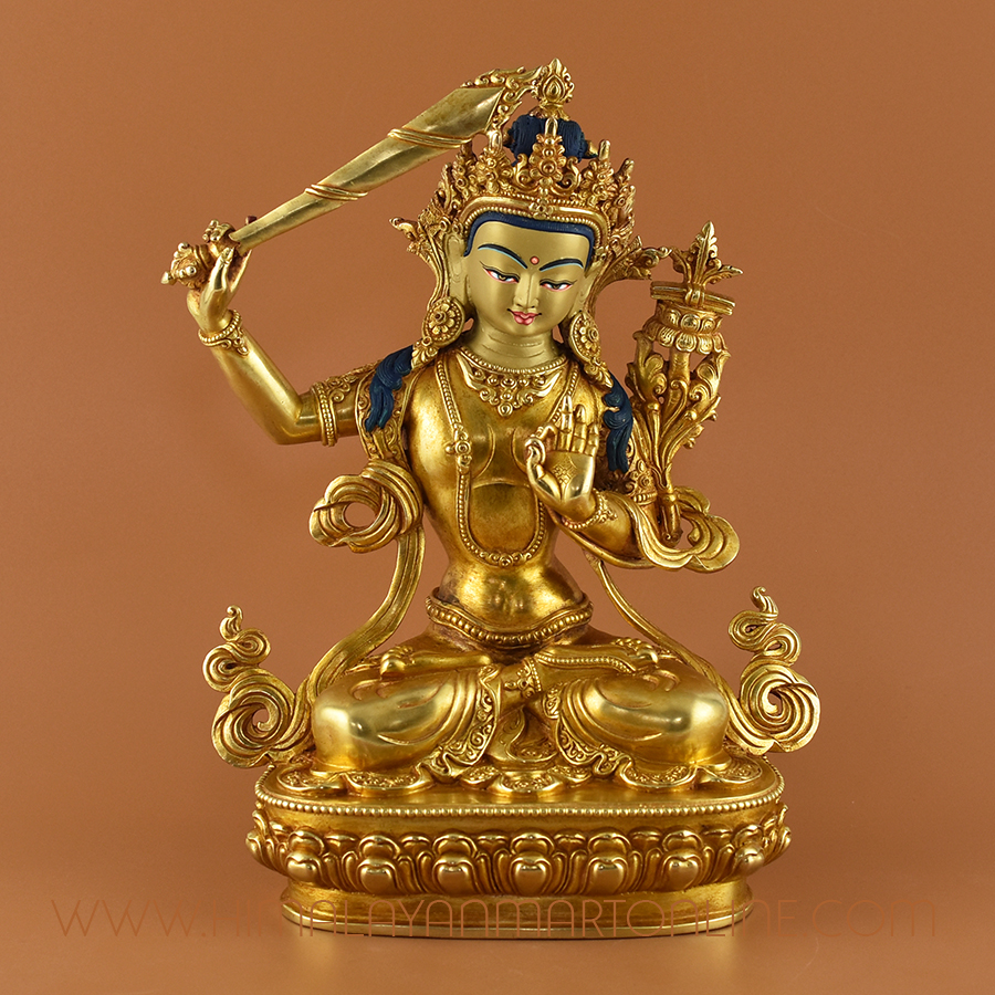 Manjushri Jambiyang Copper Statue