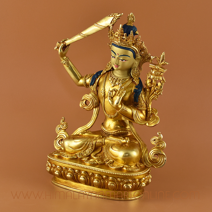 Manjushri Jambiyang Copper Statue