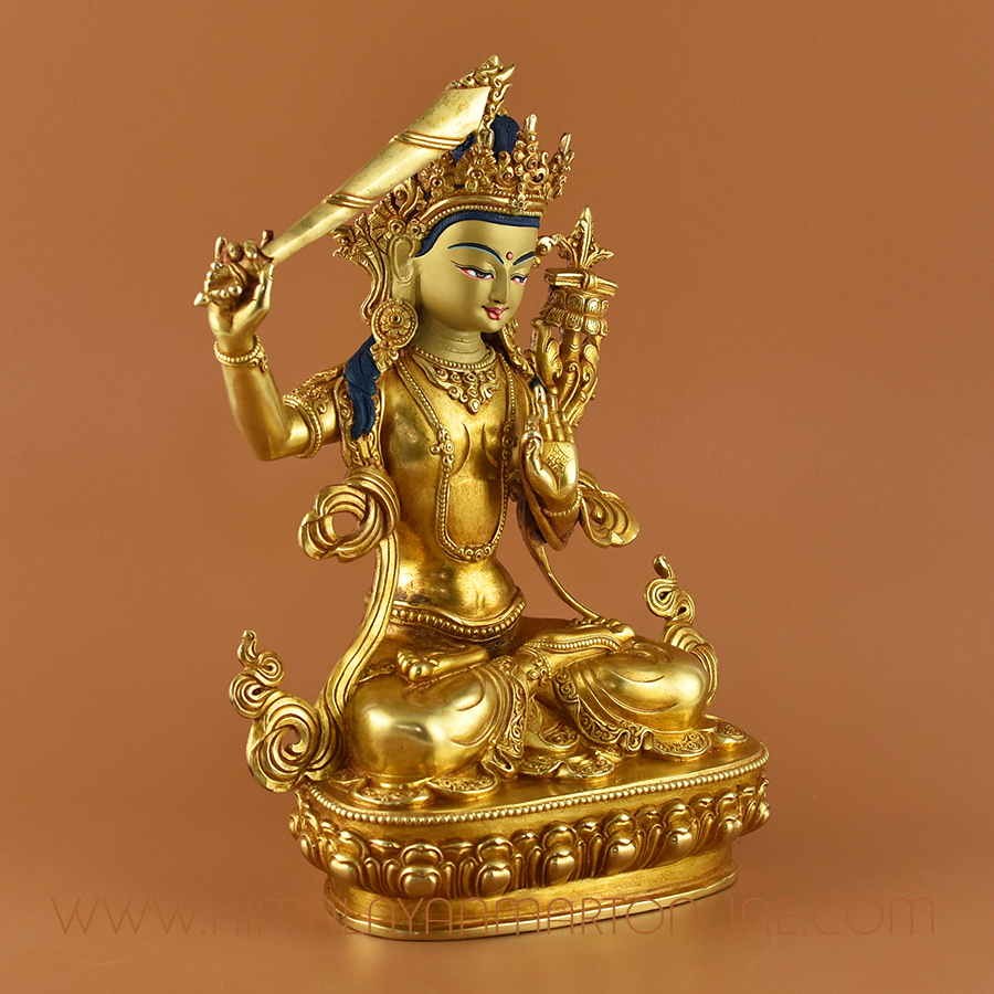 Manjushri Jambiyang Copper Statue