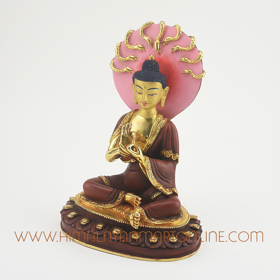 Nagarjuna Buddha Copper Statue