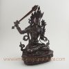 Hand Carved Manjushri Copper Statue