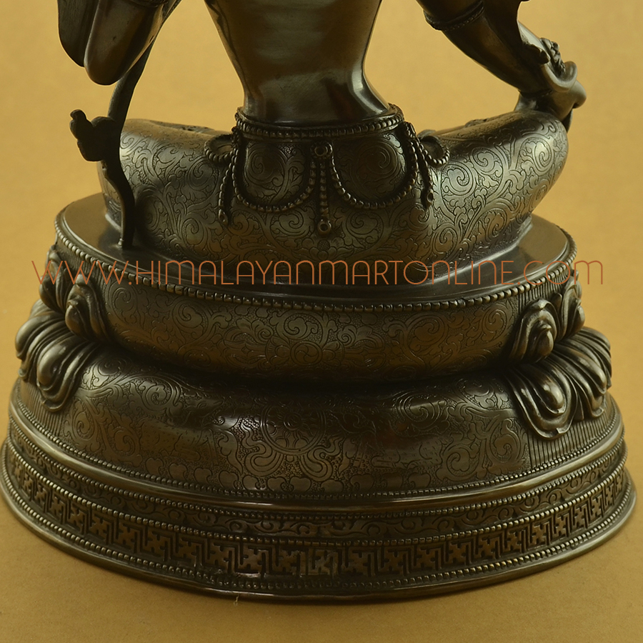14" Green Tara Statue Buy 14" Green Tara Statue Online Himalayan Mart