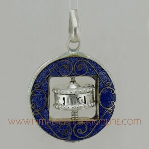 42 mm Wall Hanging Prayer Wheel Pendant