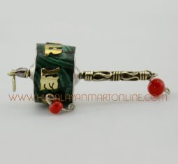 45 mm Hand Held Prayer Wheel Pendant