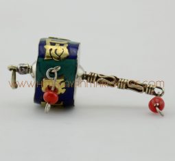 45 mm Hand Held Prayer Wheel Pendant